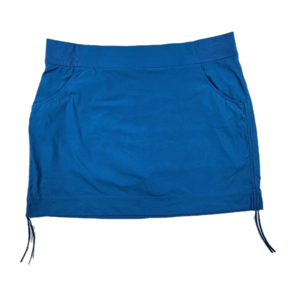 Columbia Anytime Casual Skort Blue Plus Hiking Travel Omni-Shield - Size 1X